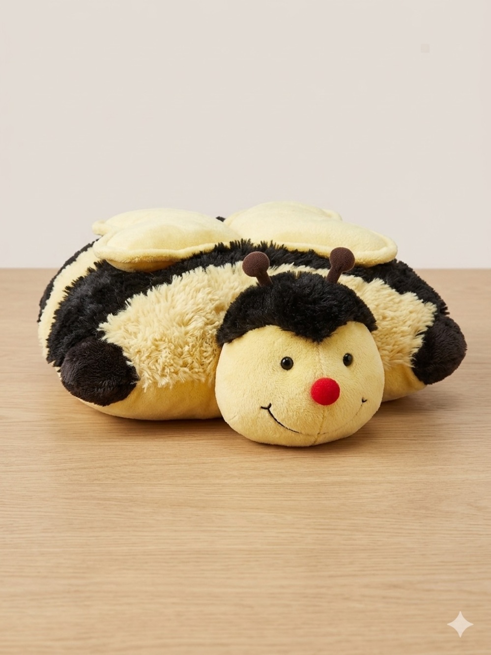 Pillow Pets pee wee Bee Yellow Black